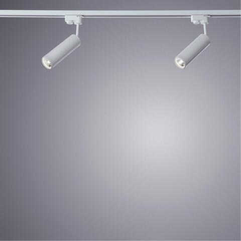Трековый светодиодный светильник Arte Lamp PERISCOPIO A1412PL-1WH