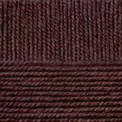 Пряжа "Монгольский верблюд", 50% монгольский верблюд, 50% акрил, 100 гр., 300 м, орех