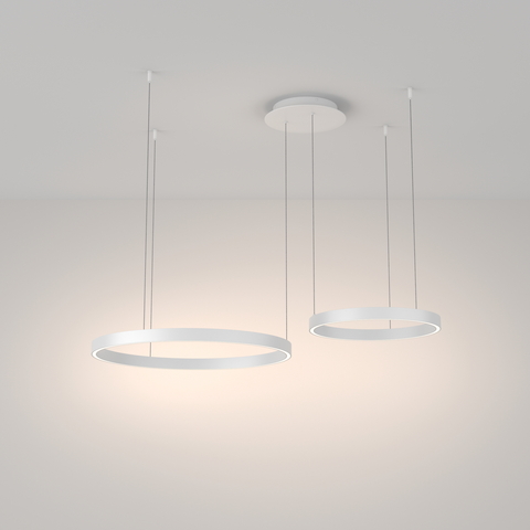 Подвесной светодиодный светильник Maytoni Rim MOD058PL-L55W4K, 600мм 61Вт 4000K