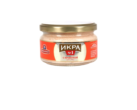 Икра Санта Бремор деликатесная с креветкой 180г, шт