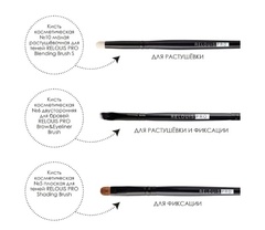 RELOUIS Карандаш для глаз PRO стойкий гелевый тон 02 Brown (Германия)