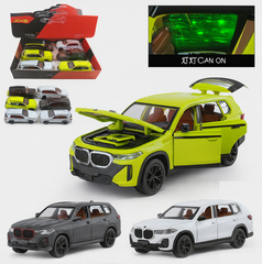 Машина металлическая БМВ ХМ 6 в уп 22 см