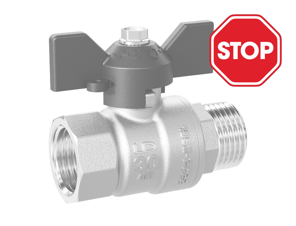 Кран шаровой LD Pride 1 1/4