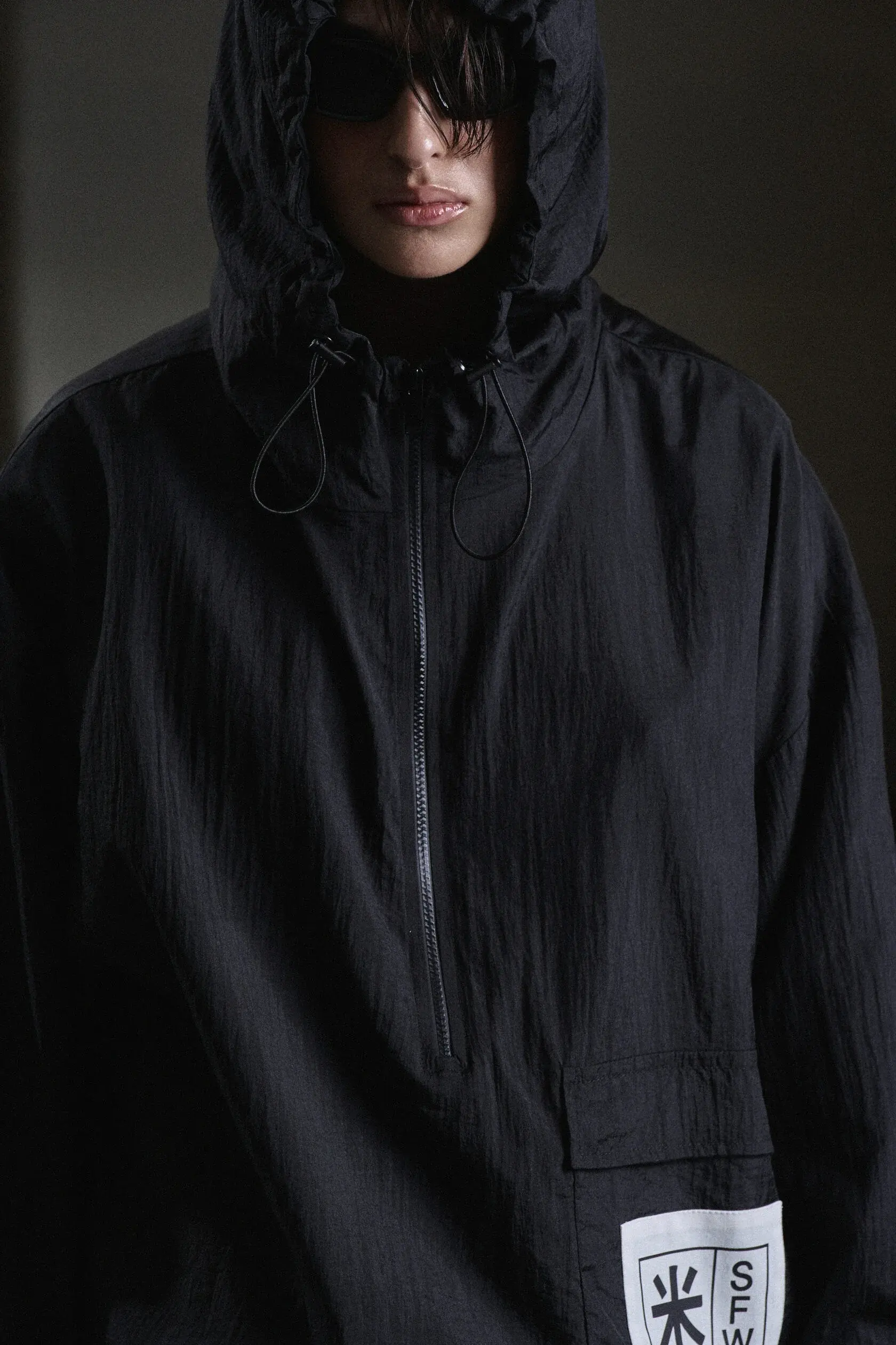 АНОРАК BLACK WIND ANORAK RICE×SFW