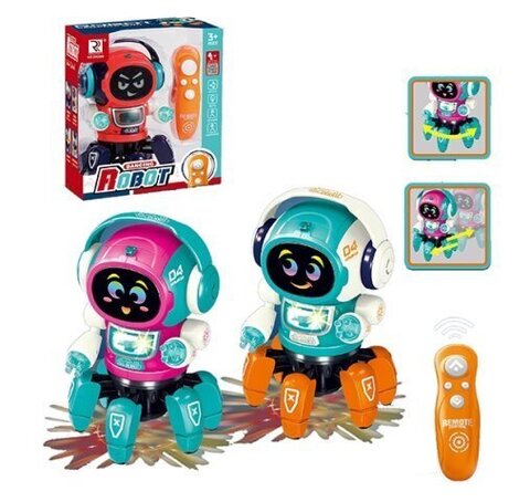 Робот на Радиоуправлении светомузыка в кор, размер 20*23