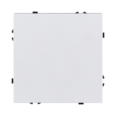 Выключатель 1-клавишный 10А/250В, белый глянцевый Kollinger Eclipse EC-001WG