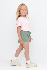 шорты  для девочки  К 400697/весенний зеленый