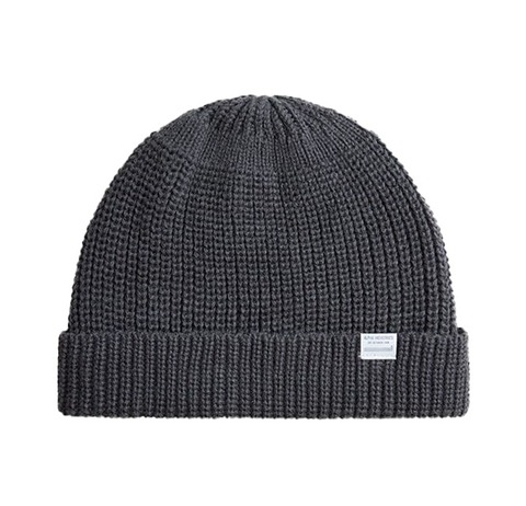 Шапка Alpha Industries Essential Watch Cap Medium Charcoal Heather (Серая)