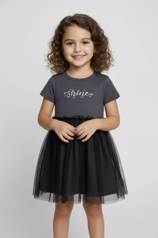022_ОС25 Платье д/д, графит