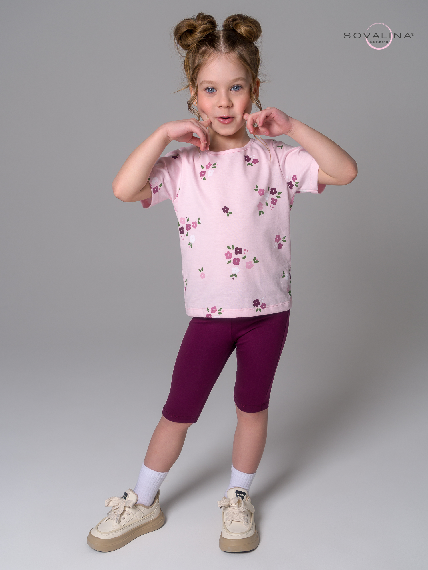 Костюм Актив букетик принцессы роза-слива