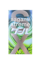 Презервативы "Sagami Xtreme Mint " с охлаждающим эффектом, латекс, 10 шт.