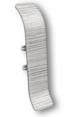 Соединитель для плинтуса 70мм "Идеал Классик", 432 Дуб платиновый