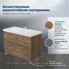 Aquanet 365920 Тумба с раковиной Nova Lite 2.0 110 напольная цв. дуб рустикальный (365920)
