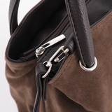 Сумка Саломея 278 эко-замша шоколад