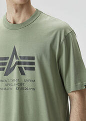 Футболка Alpha Industries Relaxed Coordinates Tee Moss (Зеленый)