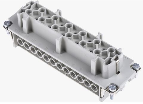 Epic 10197000 Heavy Duty Power Connector Module, 16A, Female, H-BE Series