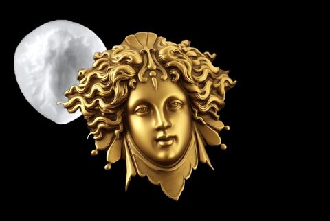 Силиконовый молд № 2031 Горгона мини