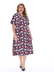 4536 Халат на пуговицах