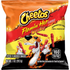 Чипсы Cheetos Flamin' Hot Crunchy со вкусом сыра