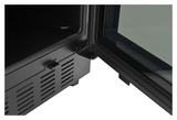 Винный шкаф Zugel ZCWI310DB черный