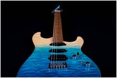 Электрогитара шестиструнная JET JS-1000 QTBL