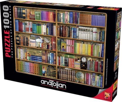 Puzzle Kitaplık. Bookshelves 1000 pcs