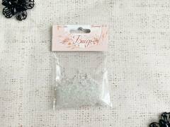 Бисер некалиброванный, 20 гр, размер 8/0, пр-во Китай, матовый