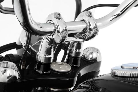 Проставки руля Wunderlich ERGO BMW R18, 25 мм, черные