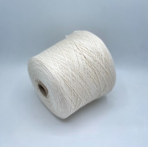 Millefili (пр.Италия),art-Fiammetta 450м/100 гр. 70%Хлопок 30%Шелк, цвет-Молочный ,арт-27561