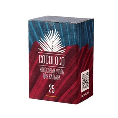 Уголь Cocoloco 72 шт 25 мм
