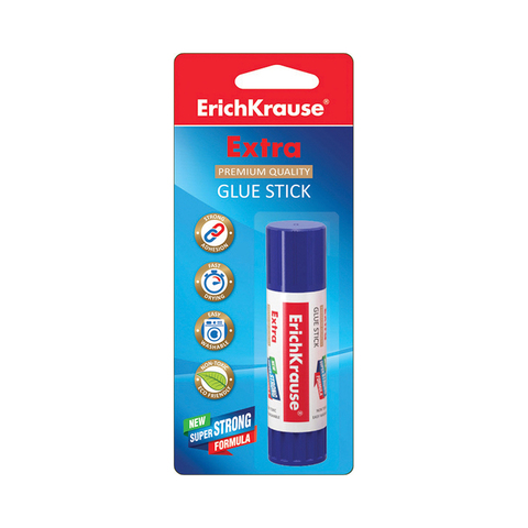 Клей-карандаш ErichKrause® Extra, 21г