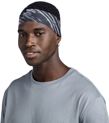 Картинка повязка Buff Headband Slim CoolNet Jaru Graphite - 3