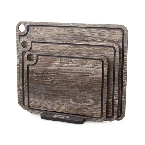 Набор разделочных досок на подставке 3шт ComposeEat Elegance дуб прованс