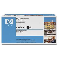 Картридж HP C9730A black - черный тонер-картридж для принтеров HP Color LaserJet 5500/5500N/5500DN/5550/5550N/5550DN