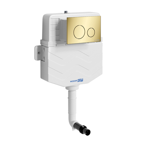 WasserKRAFT Aller 10TLT.031.ME.PG02 Встраиваемый смывной бачок