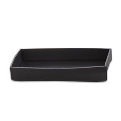 Decor Walther 0938490 Decor Walther NAPPA TAB S Лоток,  натуральная кожа, цвет Черно-коричневый фото