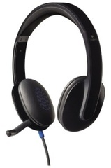Наушники Logitech USB Headset H540 черный
