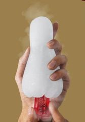 Мастурбатор-вагина с пластинами для нагрева Men'sMax ORB warmer - 