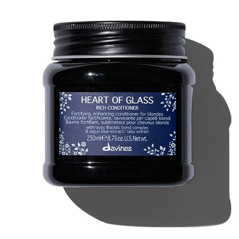 Davines Heart Of Glass Rich Conditioner - Питательный кондиционер для защиты и сияния блонд