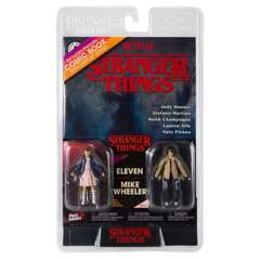Фигурки McFarlane Toys: Stranger Things: The Other Side #2 - Eleven and Mike Wheeler with Comic Book