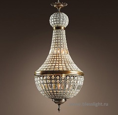 люстра 19th c. French Empire Crystal D45