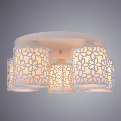 Люстра Arte Lamp Traforato A8349PL-5WH