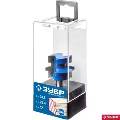 ЗУБР 31.8 x 26 мм, хвостовик 12 мм, фреза комбинированная универсальная, Профессионал (28729-31.8)