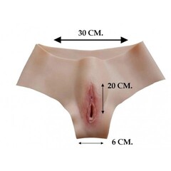 Трусики с имитацией вагины