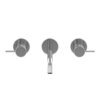 Cezares LEAF-BLI3L-20-L-01-W0 LEAF-BLI3L-20-L-01-W0 Смеситель для раковины встраиваемый на три отверстия, длина излива 20 см, исполнение Хром