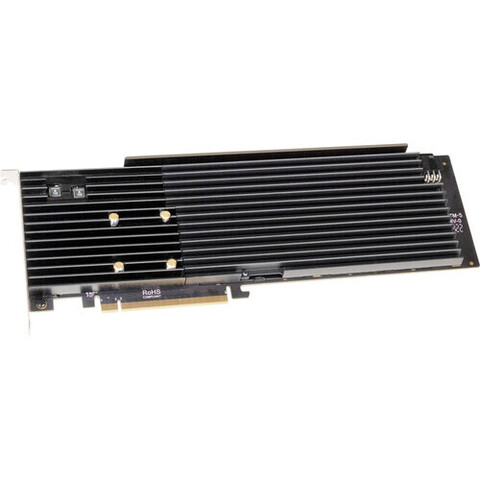 Адаптер PCIe для SSD Sonnet M.2 8x4 Silent PCIe 4.0 x16 Card для SSD