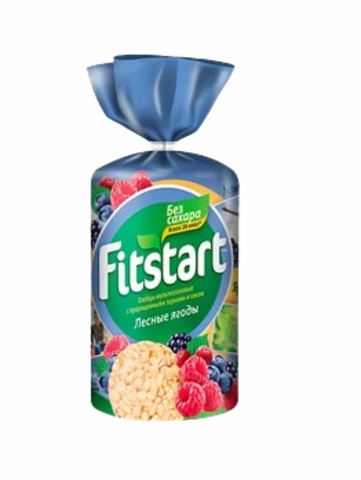 Хлебцы FITSTART Мультизлаковые Лесные ягоды 100 г Мистраль РОССИЯ