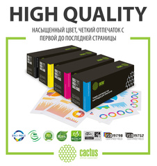 Картридж лазерный Cactus CS-PH6000C 106R01631 голубой (1000стр.) для Xerox Phaser 6000/6010