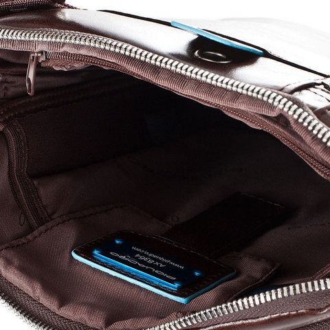 Сумка Piquadro Blue Square, коричневый, кожа натуральная (CA1816B2/MO)