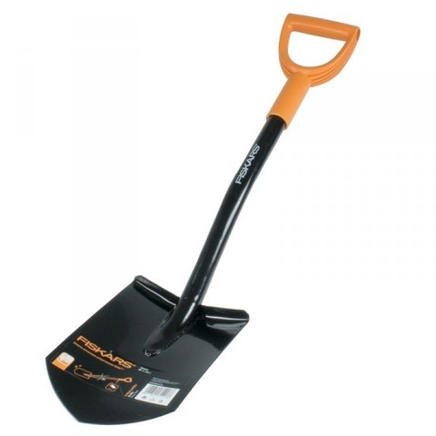 Лопата штыковая Fiskars Solid малый (1026667)